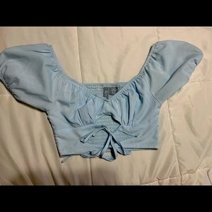 Sky and Sparrow Light Blue Top